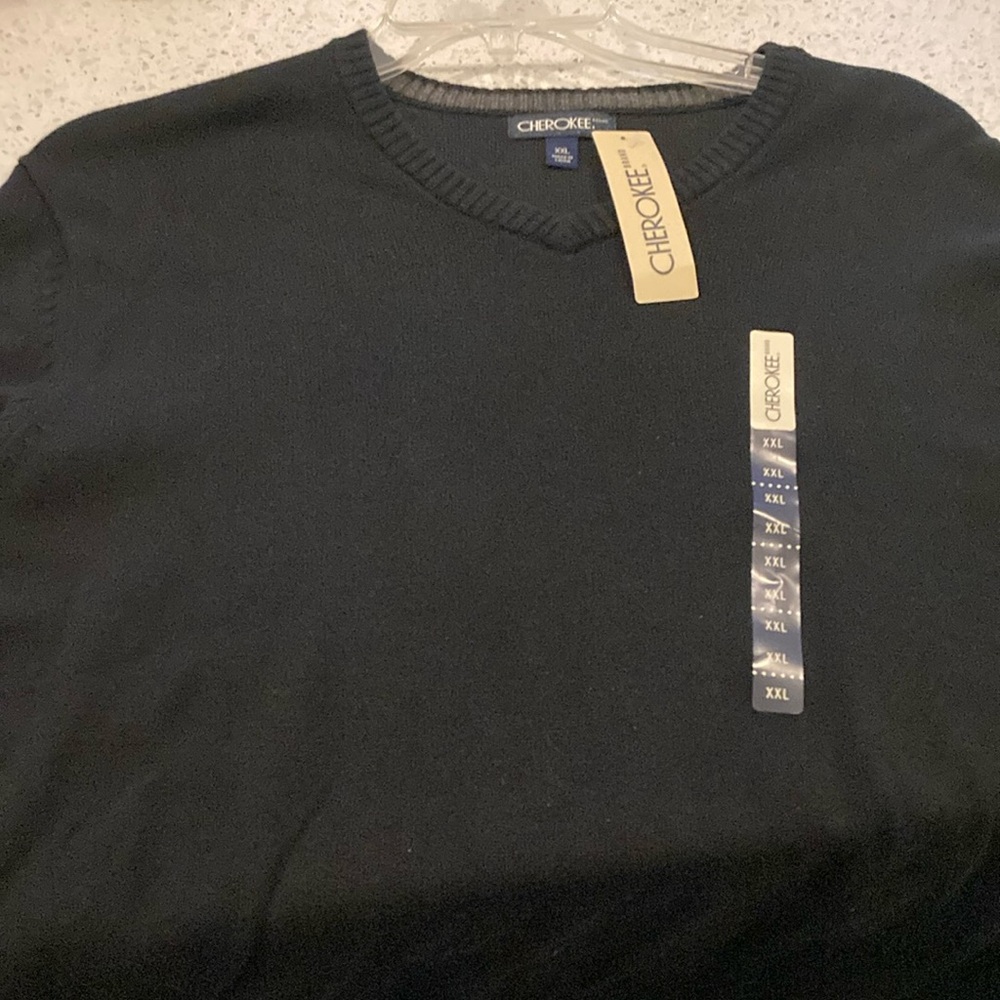 Cherokee Men's Black Sweater